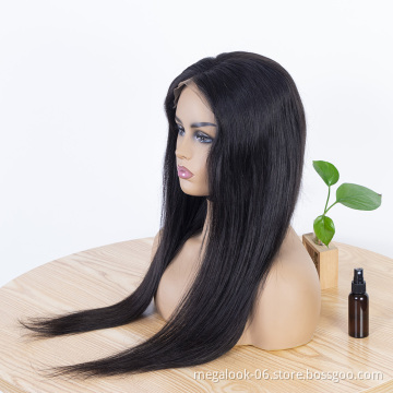 Brazilian 6*6 Lace Closure Wig Straight Human Hair Wigs, Lace Front Wig with Baby Hair For Black Women